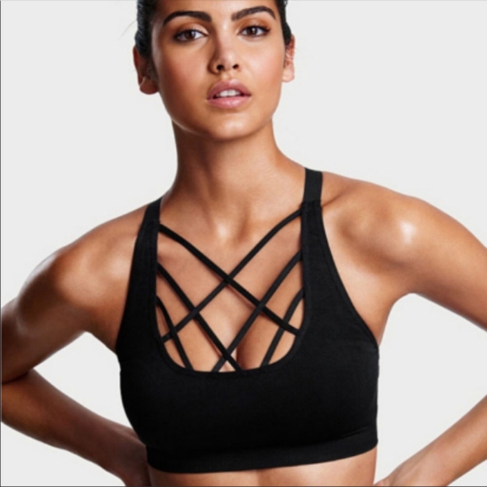 VS strappy front sports bra